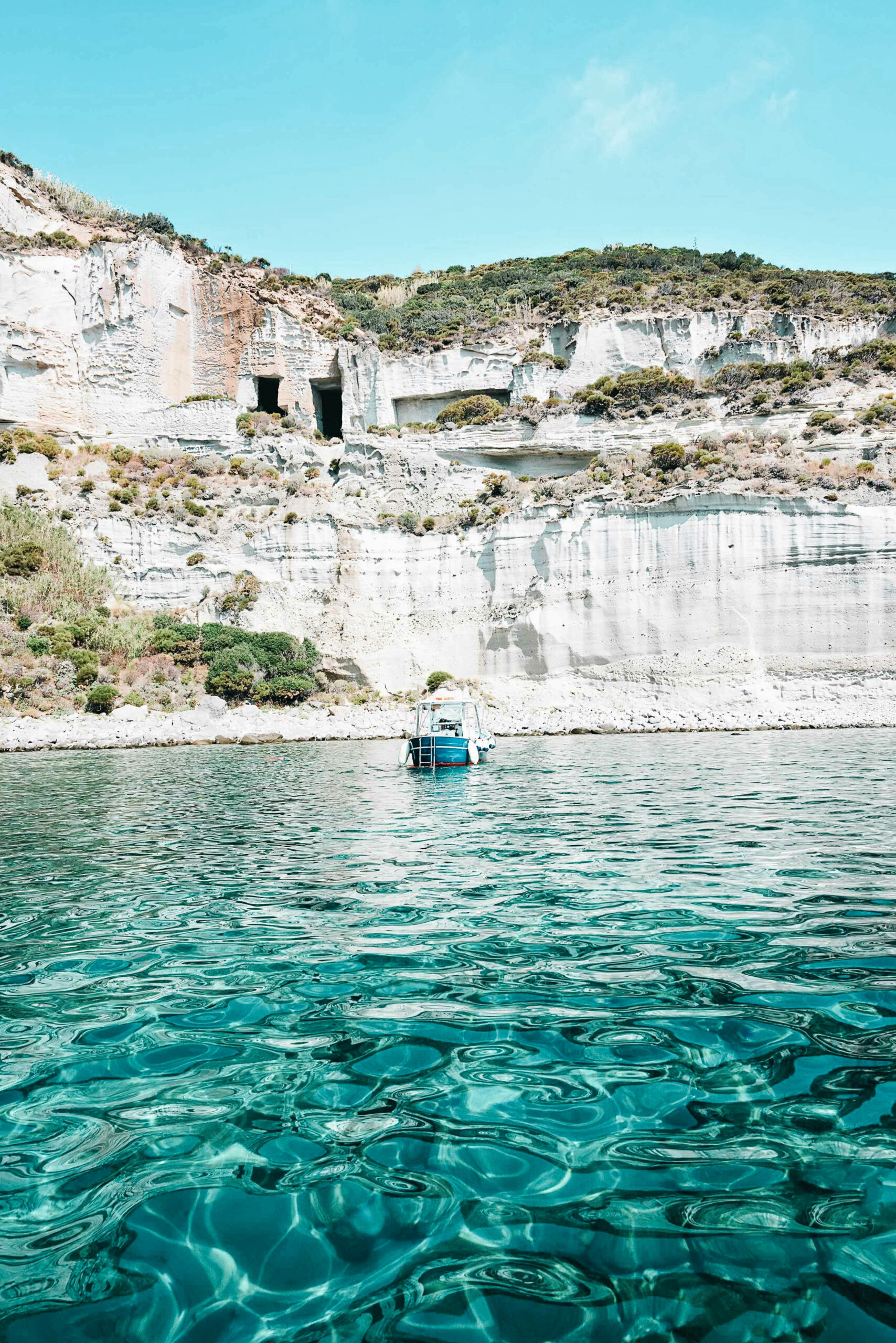À la plage : Les îles Pontines